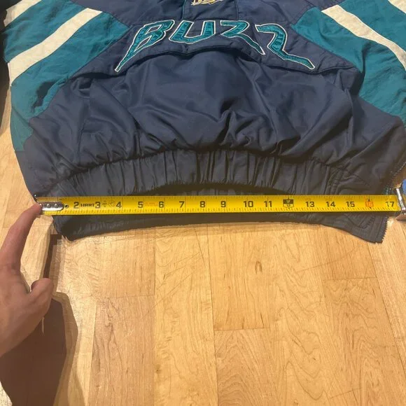 Vintage 90s Salt Lake Buzz Triple-A Starter Pull Over Jacket Coat - GUC - Medium - Picture 11 of 13